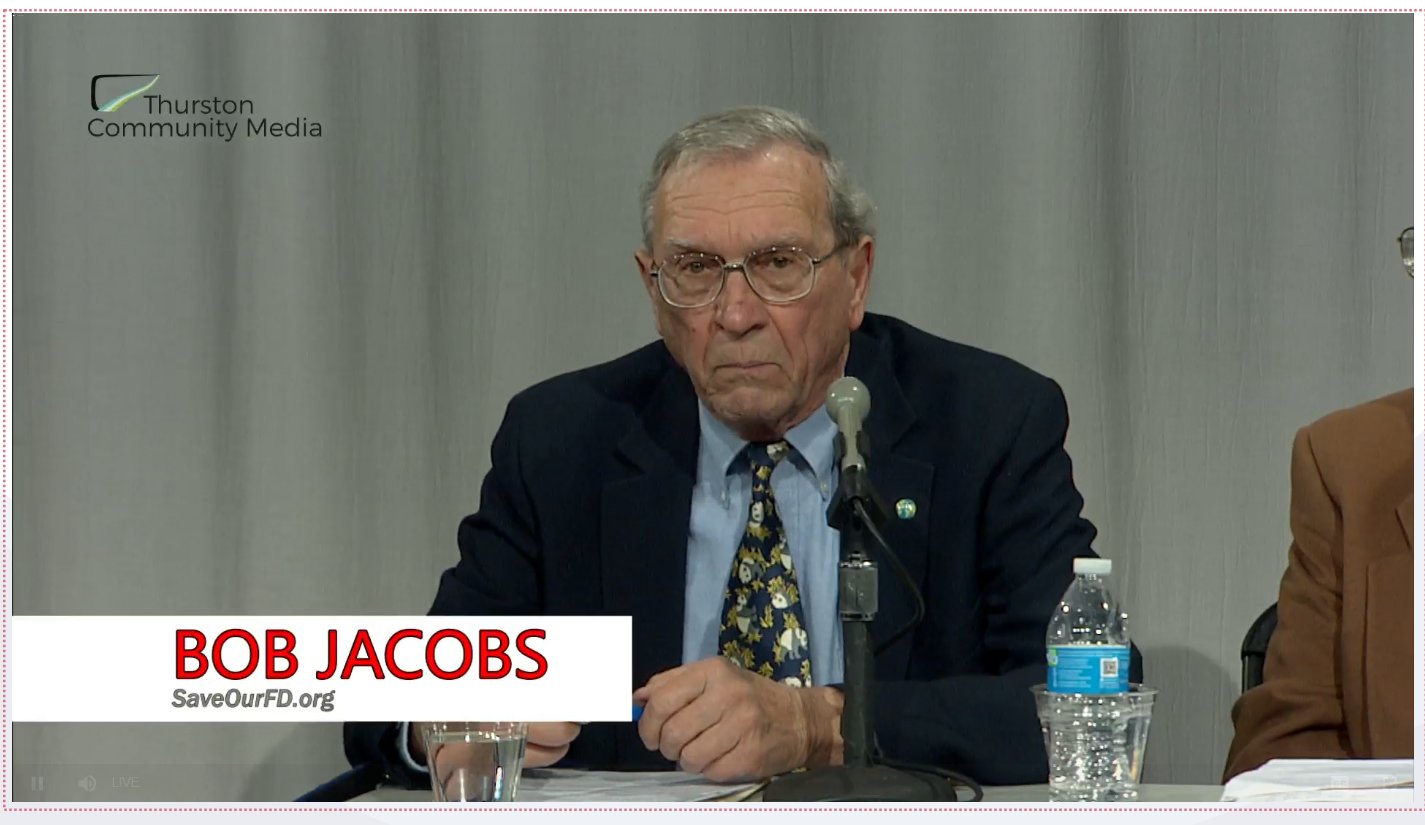 Former Olympia Mayor Bob Jacobs